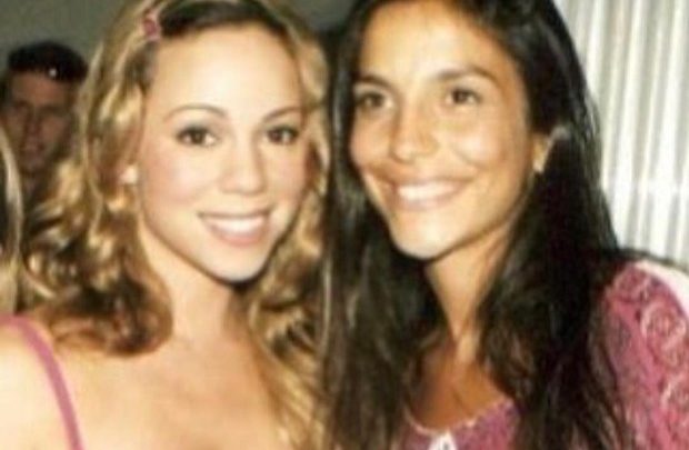 Mariah Carey com Ivete Sangalo em 1999