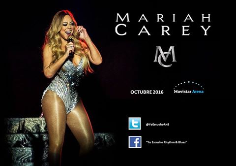 Mariah Carey se apresentará na America do Sul em Outubro